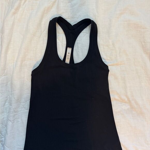 Lululemon Cool Racerback II Black Size 2 - Picture 2 of 13